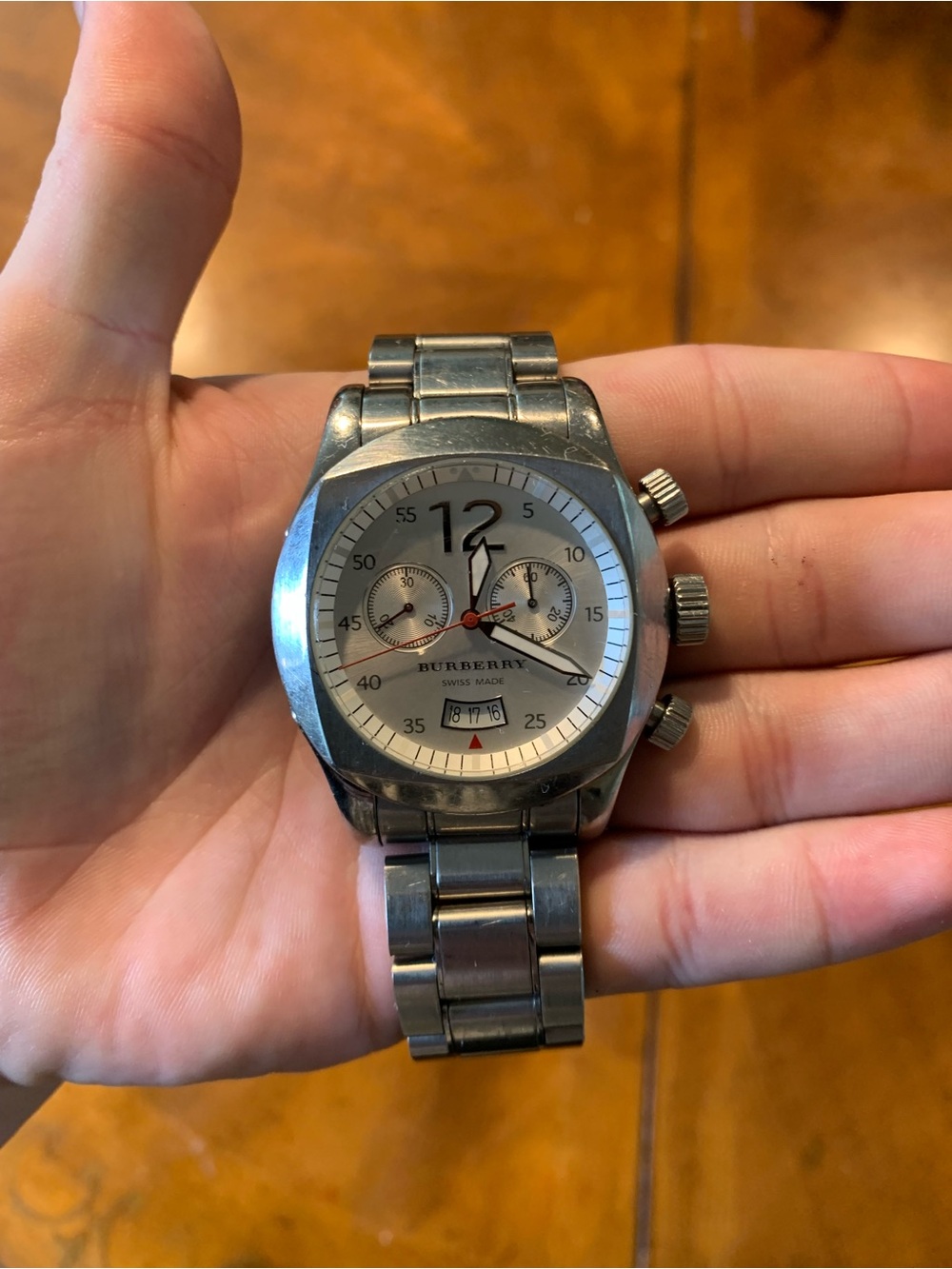 Mens Burberry Wrist Watch